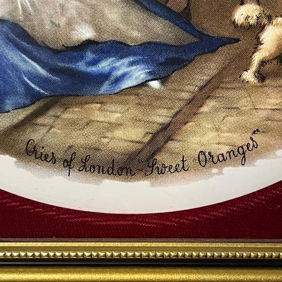 Genuine Staffordshire Ceramics Gold Frame Pair 18th Century Style Victorian Art - Picture 8 of 14